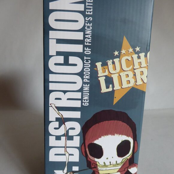 NEW 2007 MUTTPOP LUCHA LIBRE DR DESTRUCTION FRANCE’S ELITE DESIGNER VINYL FIGURE - Picture 12 of 16